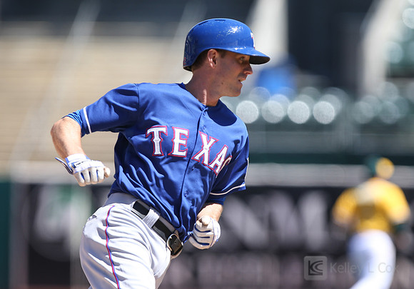 MLB: Texas Rangers at Oakland Athletics