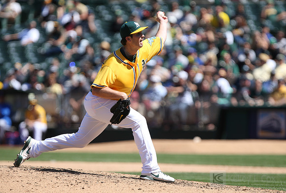 MLB: Texas Rangers at Oakland Athletics
