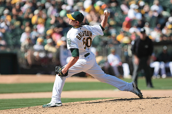 MLB: Seattle Mariners at Oakland Athletics
