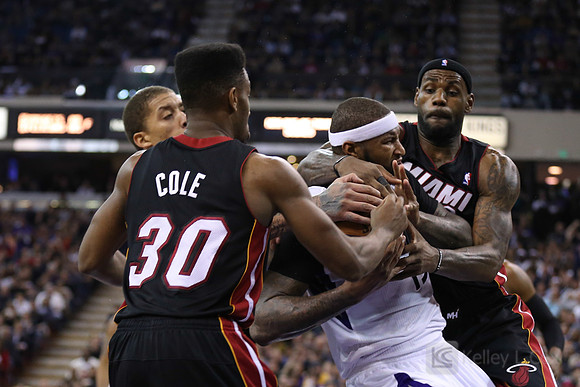 NBA: Miami Heat at Sacramento Kings