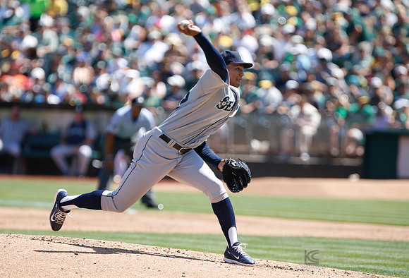 MLB: Seattle Mariners at Oakland Athletics