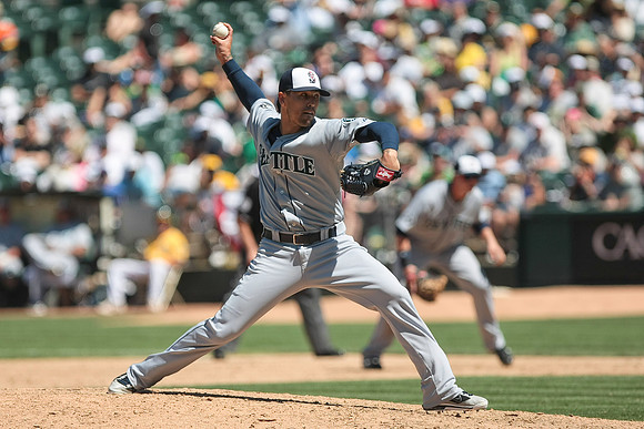 MLB: Seattle Mariners at Oakland Athletics