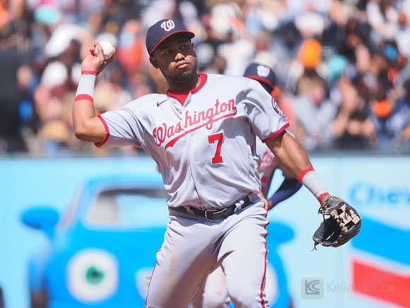 MLB: Washington Nationals at San Francisco Giants
