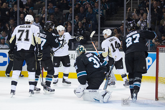 NHL: Pittsburgh Penguins at San Jose Sharks