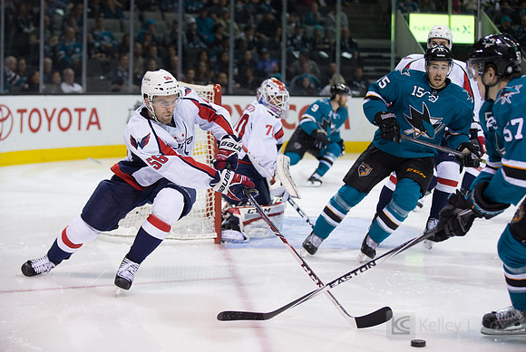 NHL: Washington Capitals at San Jose Sharks