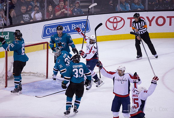 NHL: Washington Capitals at San Jose Sharks