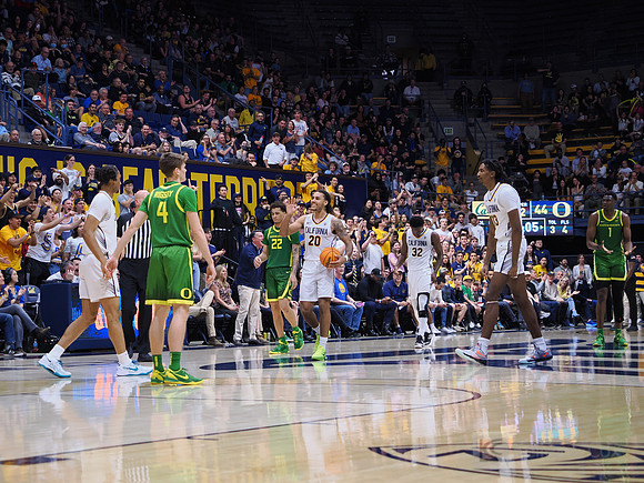 Mens Basketball: California Golden Bears vs Oregon Ducks