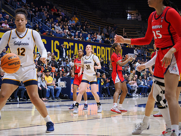 Womens Basketball: California Golden Bears vs Arizona Wildcats