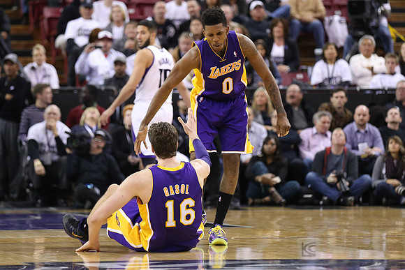 NBA: Los Angeles Lakers at Sacramento Kings