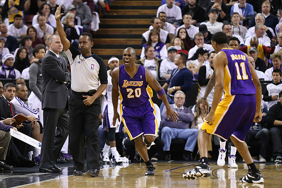 NBA: Los Angeles Lakers at Sacramento Kings