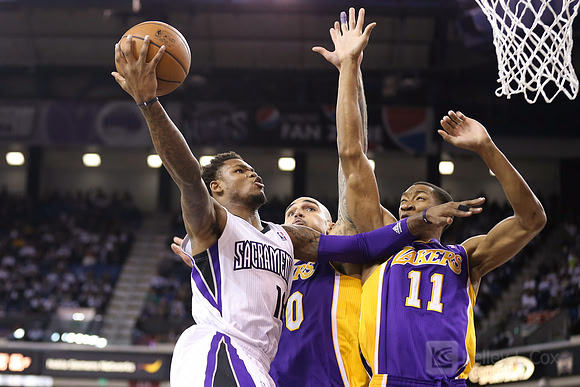 NBA: Los Angeles Lakers at Sacramento Kings