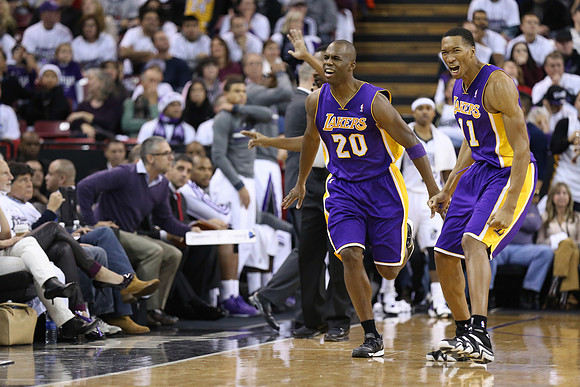 NBA: Los Angeles Lakers at Sacramento Kings