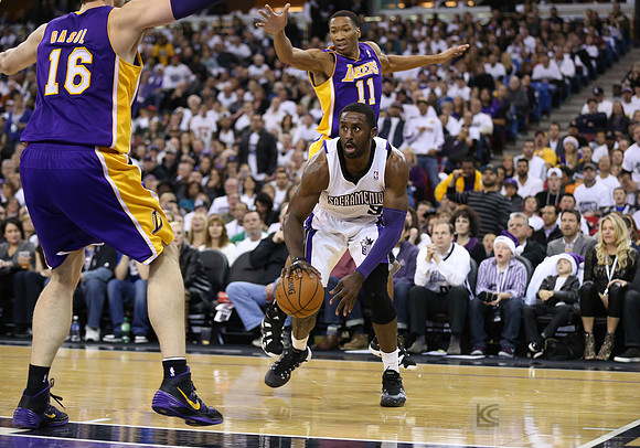 NBA: Los Angeles Lakers at Sacramento Kings