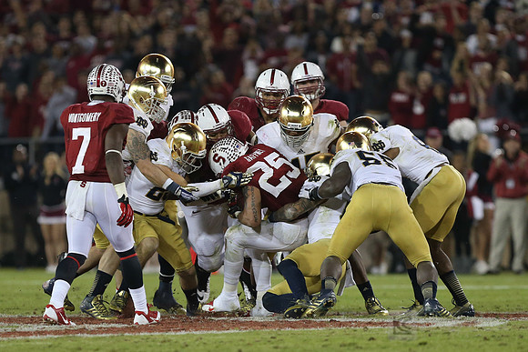 NCAA Football: Notre Dame at Stanford
