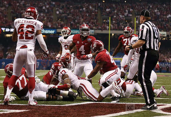 NCAA Football: Allstate Sugar Bowl Classic - Alabama Crimson Tide v Oklahoma Sooners