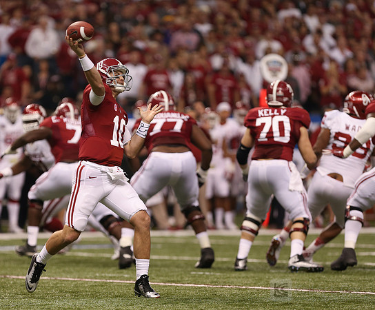 NCAA Football: Allstate Sugar Bowl Classic - Alabama Crimson Tide v Oklahoma Sooners