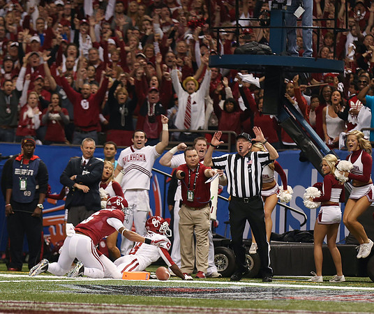 NCAA Football: Allstate Sugar Bowl Classic - Alabama Crimson Tide v Oklahoma Sooners