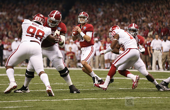 NCAA Football: Allstate Sugar Bowl Classic - Alabama Crimson Tide v Oklahoma Sooners