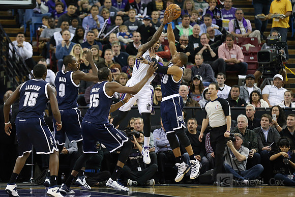 NBA: Oklahoma City Thunder at Sacramento Kings