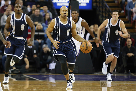 NBA: Oklahoma City Thunder at Sacramento Kings