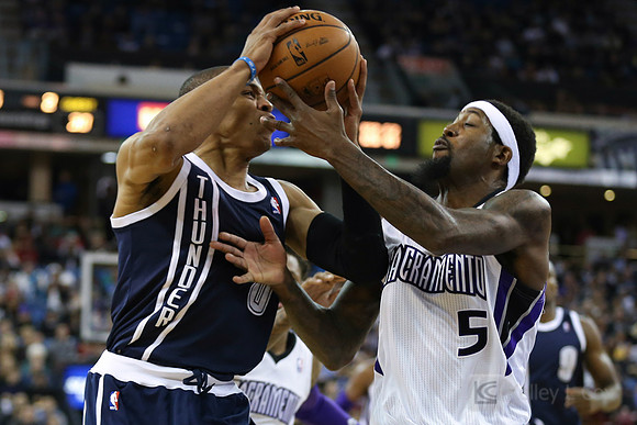 NBA: Oklahoma City Thunder at Sacramento Kings