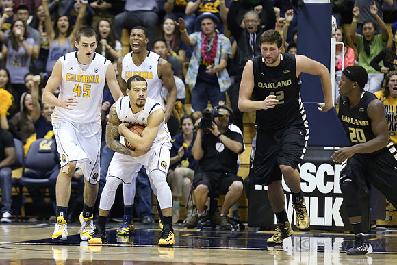 NCAA Basketball: Oakland at California