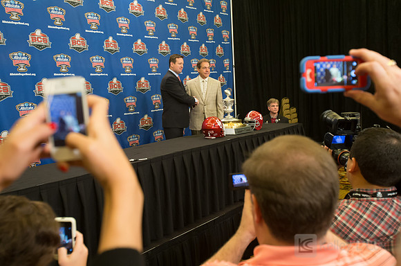 NCAA Football: Allstate Sugar Bowl Classic - Alabama Crimson Tide v Oklahoma Sooners - Press Conference