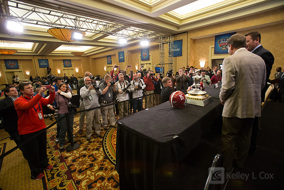 NCAA Football: Allstate Sugar Bowl Classic - Alabama Crimson Tide v Oklahoma Sooners - Press Conference