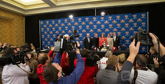 NCAA Football: Allstate Sugar Bowl Classic - Alabama Crimson Tide v Oklahoma Sooners - Press Conference