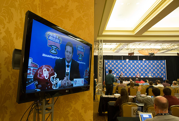 NCAA Football: Allstate Sugar Bowl Classic - Alabama Crimson Tide v Oklahoma Sooners - Press Conference