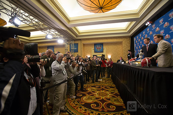 NCAA Football: Allstate Sugar Bowl Classic - Alabama Crimson Tide v Oklahoma Sooners - Press Conference