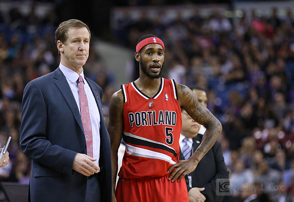 NBA: Portland Trail Blazers at Sacramento Kings