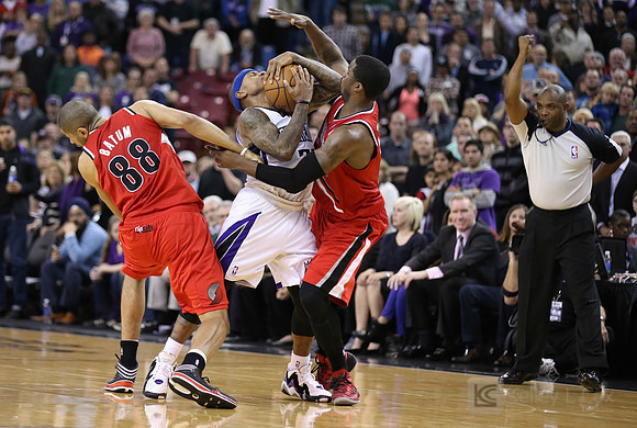 NBA: Portland Trail Blazers at Sacramento Kings