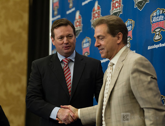 NCAA Football: Allstate Sugar Bowl Classic - Alabama Crimson Tide v Oklahoma Sooners - Press Conference