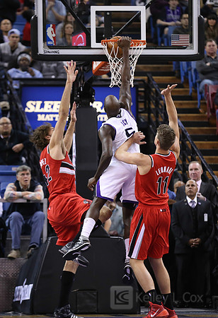 NBA: Portland Trail Blazers at Sacramento Kings