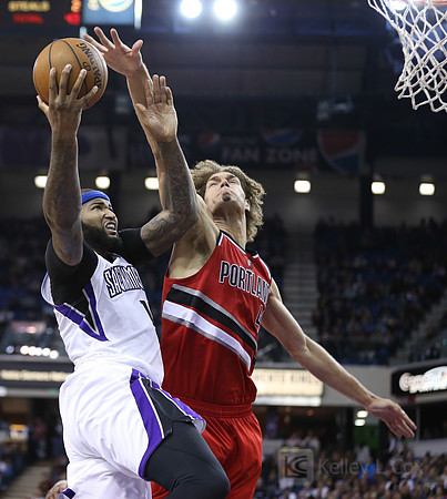 NBA: Portland Trail Blazers at Sacramento Kings