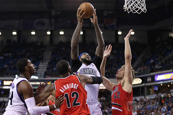 NBA: Portland Trail Blazers at Sacramento Kings