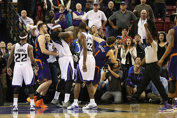 NBA: Phoenix Suns at Sacramento Kings