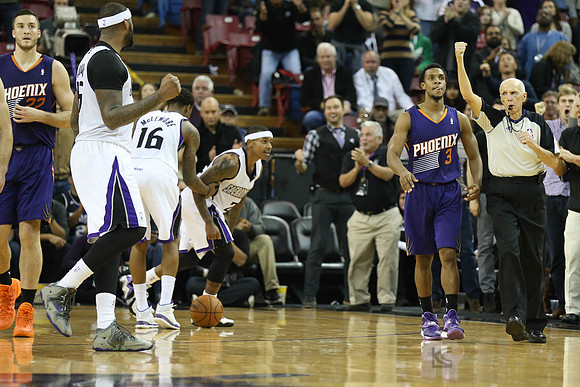 NBA: Phoenix Suns at Sacramento Kings