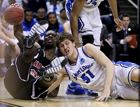 NCAA Basketball: NCAA Tournament-Saint Louis vs New Mexico State