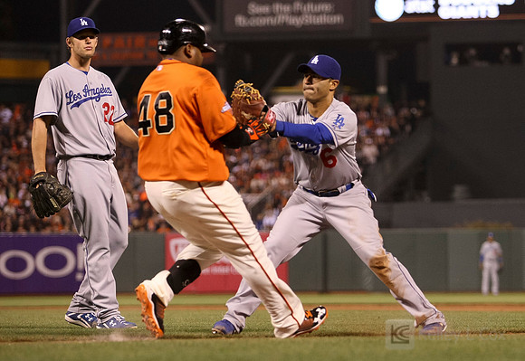 MLB: Los Angeles Dodgers at San Francisco Giants