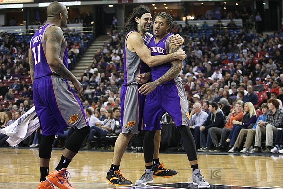 NBA: Phoenix Suns at Sacramento Kings