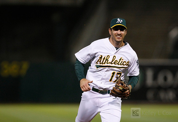 MLB: Texas Rangers at Oakland Athletics