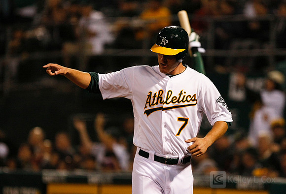 MLB: Texas Rangers at Oakland Athletics