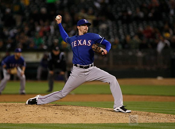 MLB: Texas Rangers at Oakland Athletics