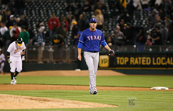 MLB: Texas Rangers at Oakland Athletics
