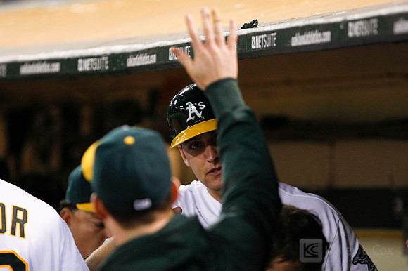 MLB: Texas Rangers at Oakland Athletics