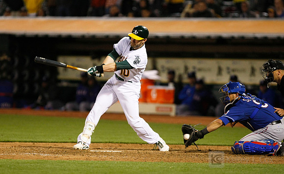 MLB: Texas Rangers at Oakland Athletics