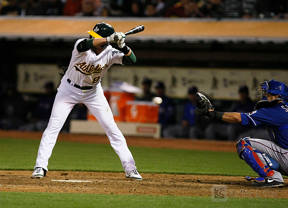 MLB: Texas Rangers at Oakland Athletics