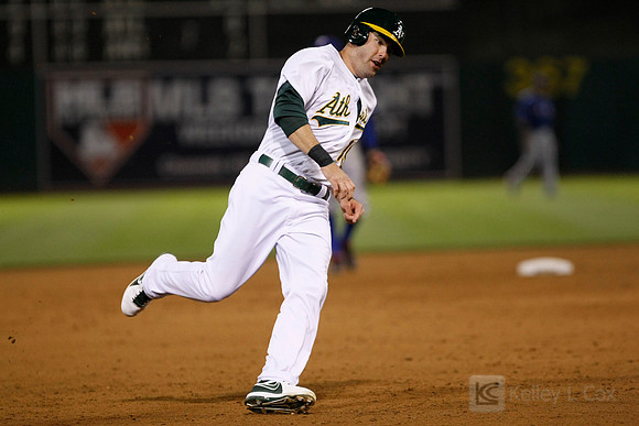 MLB: Texas Rangers at Oakland Athletics